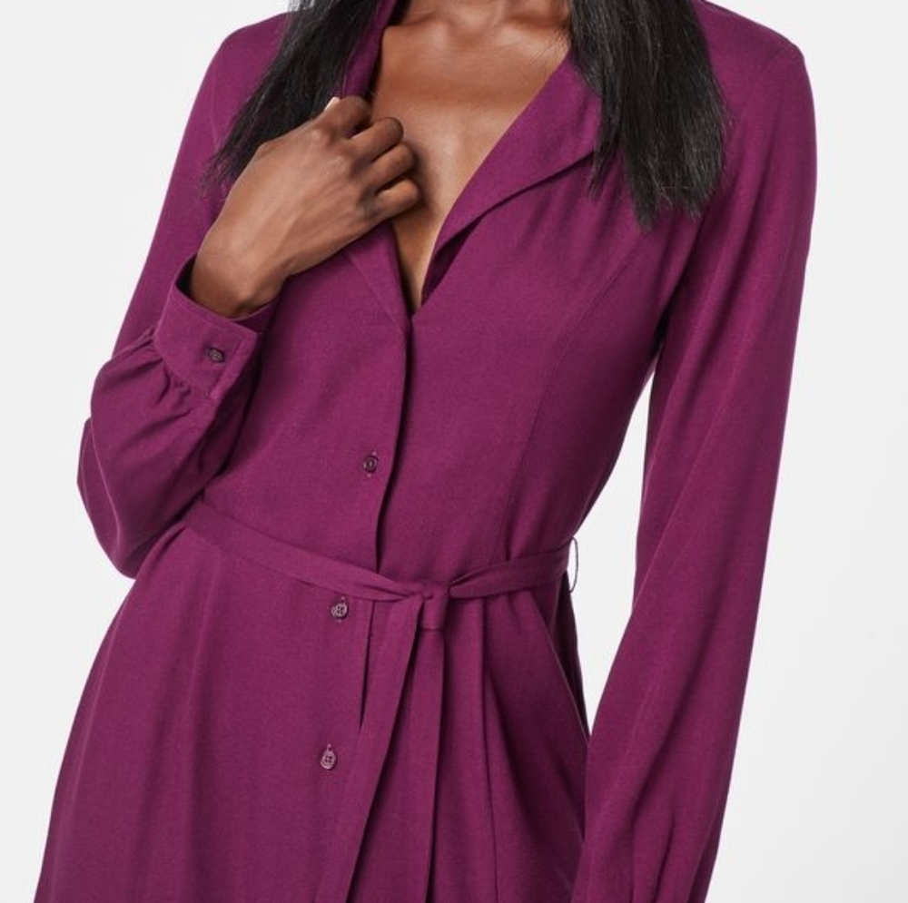 JUST FAB | Brand New with Tags V-neck Shirt Dress